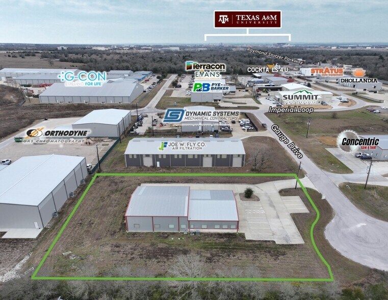 Primary Photo Of 8826 Gauge Dr, College Station Industrial For Sale