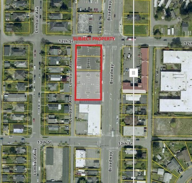 Primary Photo Of 1216 Broadway, Everett Parking Lot For Sale