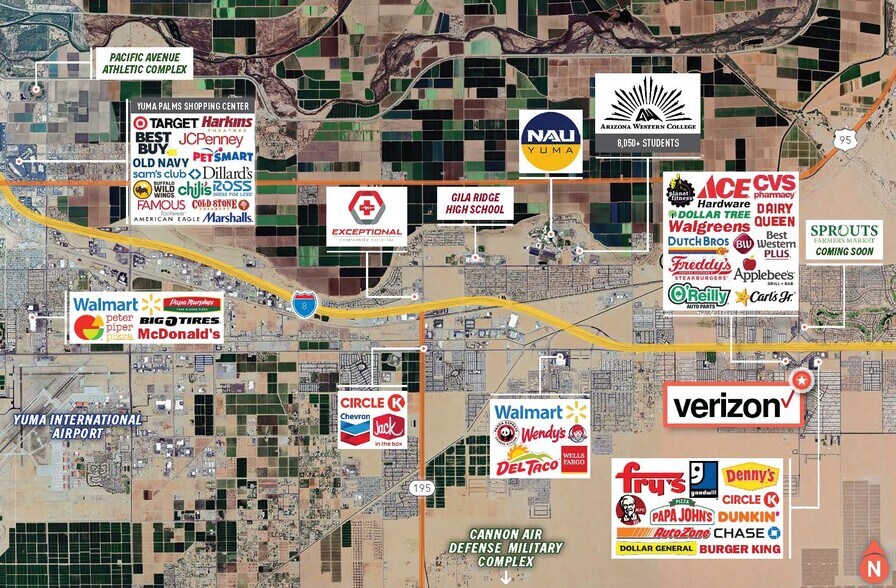 More Photos Of 11345 S Fortuna Rd, Yuma Storefront For Sale