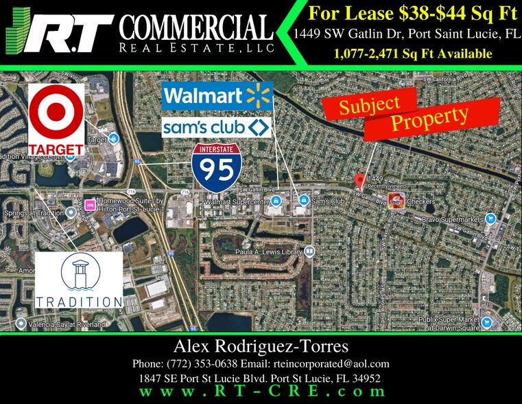 More Photos Of 1449 SW Gatlin Blvd, Port Saint Lucie Storefront For Lease