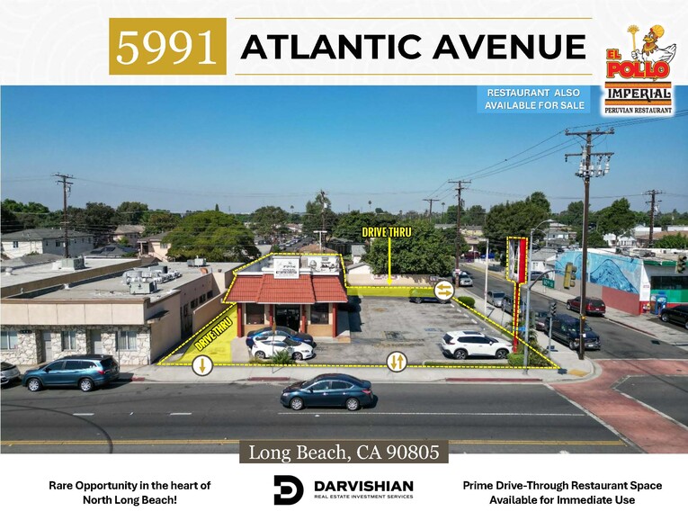 Primary Photo Of 5991 Atlantic Ave, Long Beach Restaurant For Sale