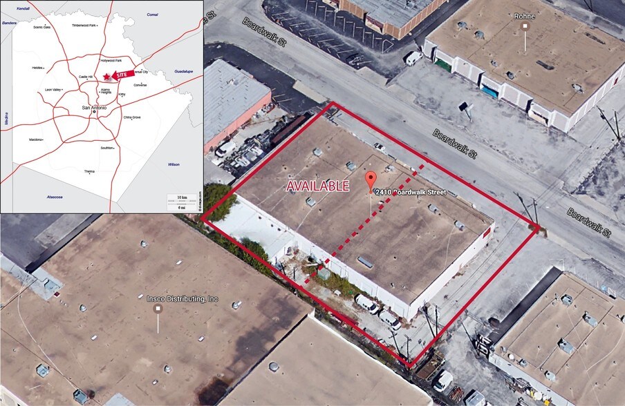 More Photos Of 2410 Boardwalk St, San Antonio Light Distribution For Lease