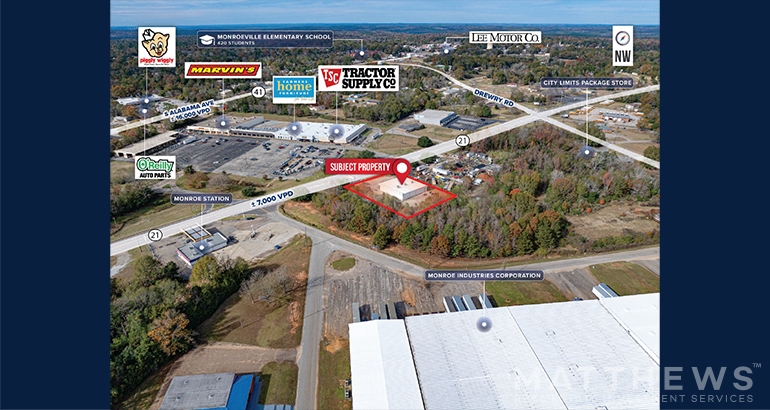 More Photos Of 1471 S Highway 21 Byp, Monroeville Freestanding For Sale