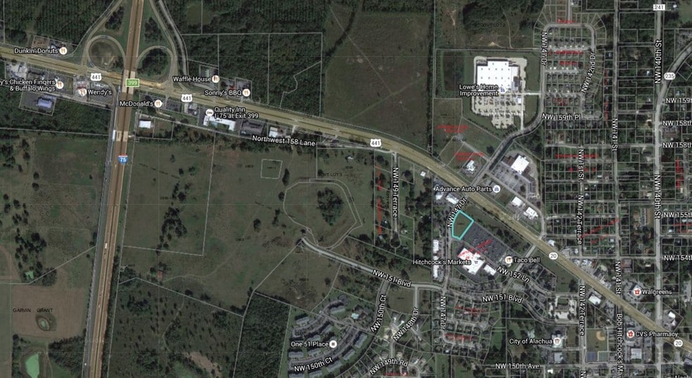 Primary Photo Of 15401 NW 147th Dr, Alachua Land For Lease