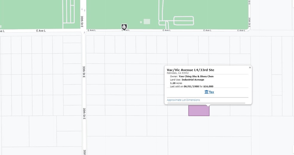 More Photos Of 0 Vac ave, Lancaster Land For Sale