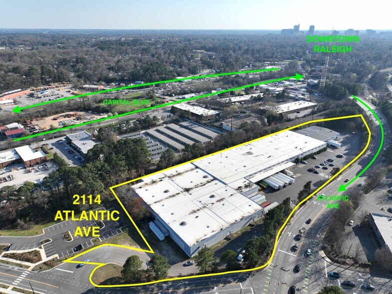 More Photos Of 2114 Atlantic Ave, Raleigh Warehouse For Lease