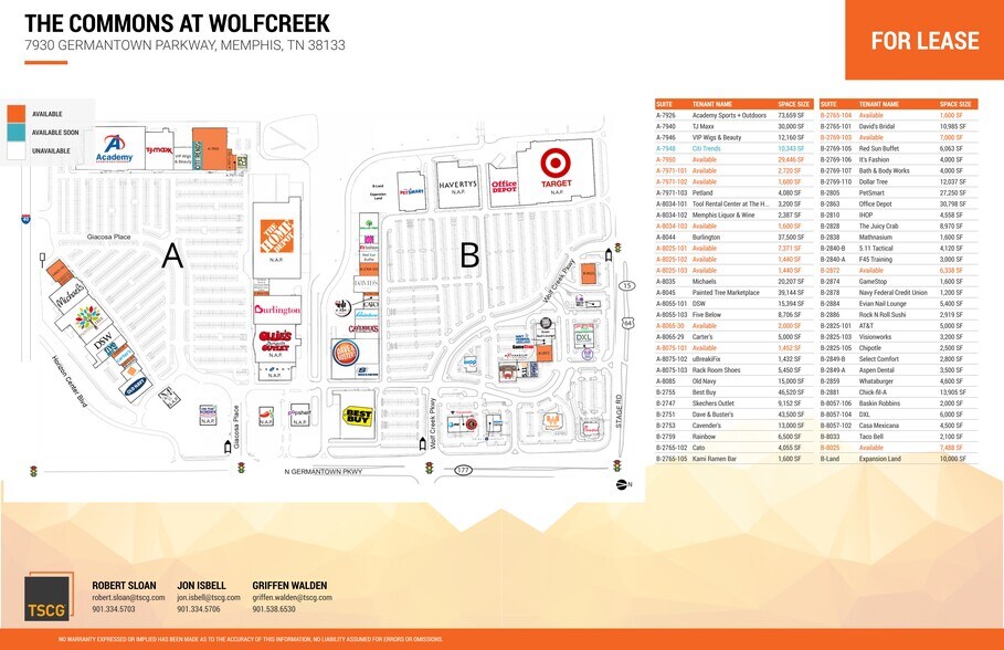 Primary Photo Of 8010 Giacosa Pl, Memphis Unknown For Lease