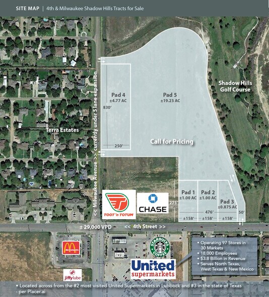 More Photos Of 4th & Milwaukee, Ave., Lubbock Land For Sale