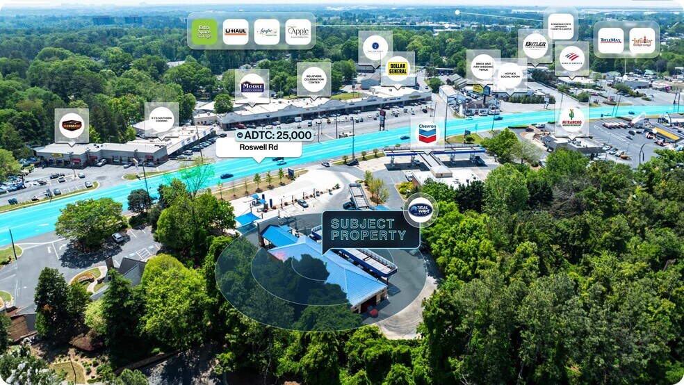 More Photos Of 1505 Roswell Rd, Marietta Carwash For Sale