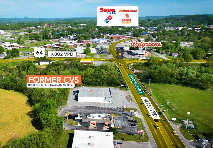 More Photos Of 1107 Huntsville Hwy, Fayetteville General Retail For Lease