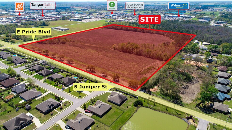 More Photos Of S Juniper St & E Pride Blvd, Foley Land For Sale