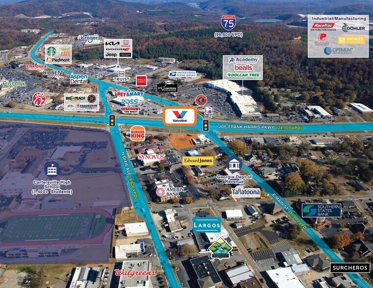 More Photos Of 329 E Cherokee Ave, Cartersville Auto Repair For Sale