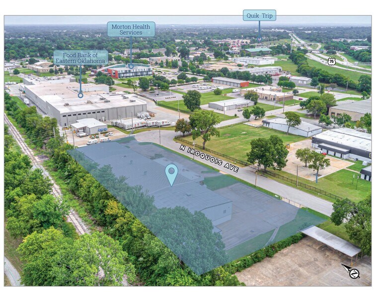 More Photos Of 1150 N Iroquois Ave, Tulsa Manufacturing For Lease