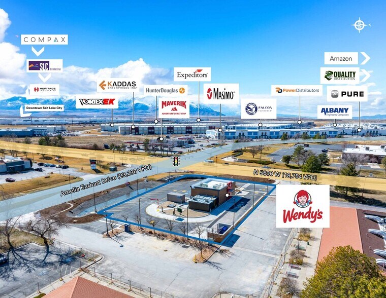 More Photos Of 5580 W Amelia Earhart Dr, Salt Lake City Fast Food For Sale