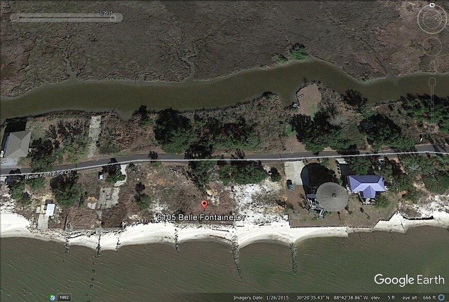 6109 Belle Fontaine Dr, Ocean Springs, MS 39564 Land For Sale