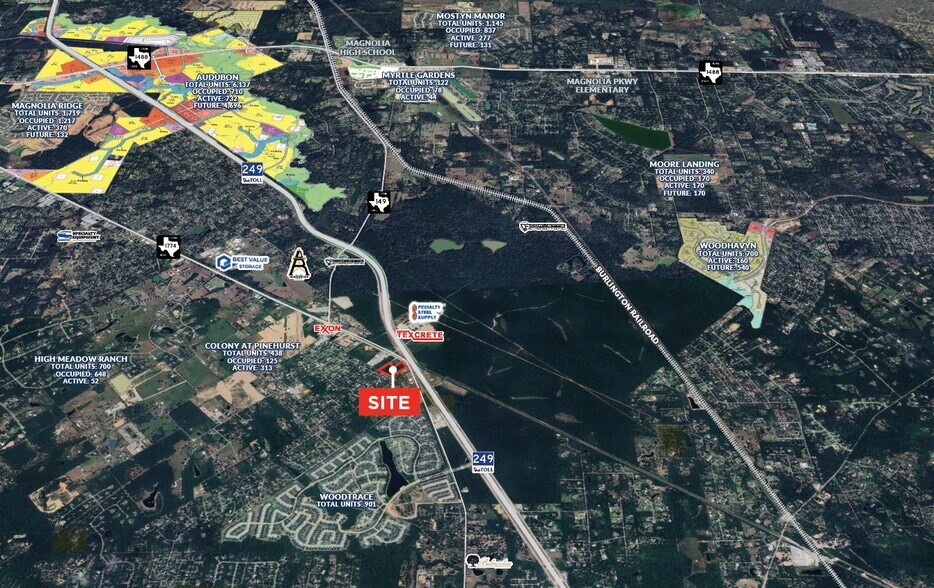 More Photos Of 34750 State Highway 249, Pinehurst Land For Sale