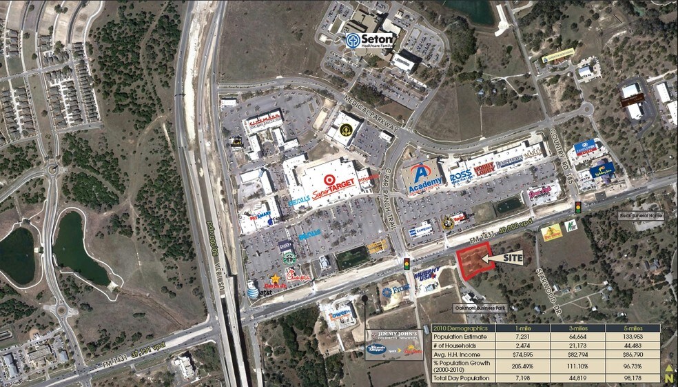 More Photos Of 1500 E Whitestone Blvd, Cedar Park Storefront For Lease