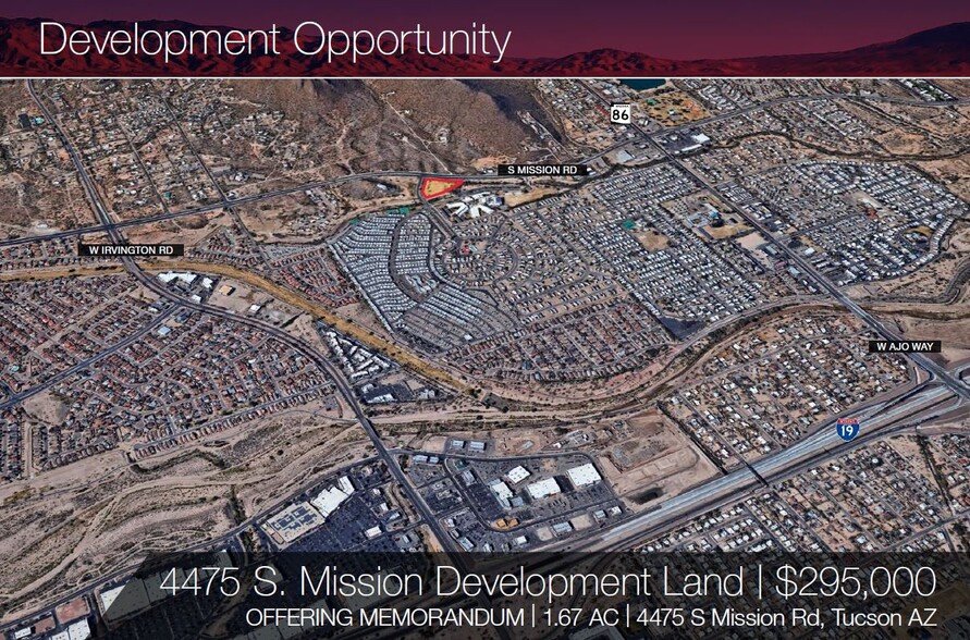 Primary Photo Of 4475 Mission, Tucson Land For Sale