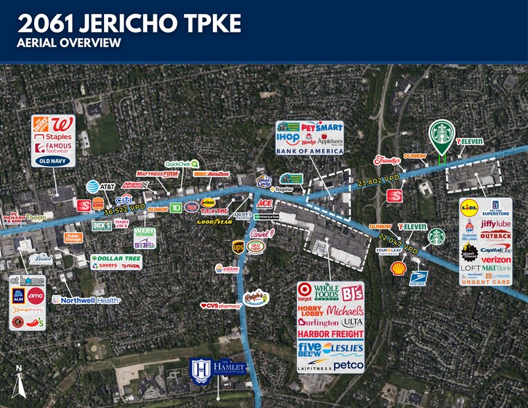 More Photos Of 2061 Jericho Tpke, Commack General Retail For Sale