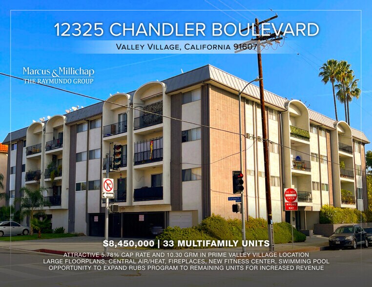 Primary Photo Of 12325 Chandler Blvd, Valley Village Apartments For Sale