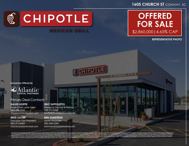More Photos Of 1605 Church st, Conway Fast Food For Sale