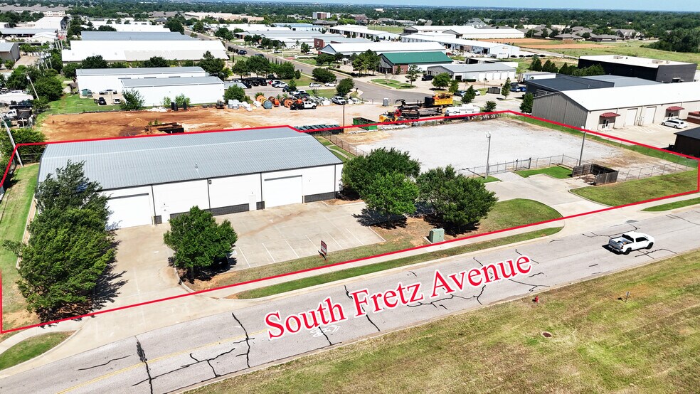 Primary Photo Of 2325 South Fretz Avenue, Edmond Warehouse For Lease