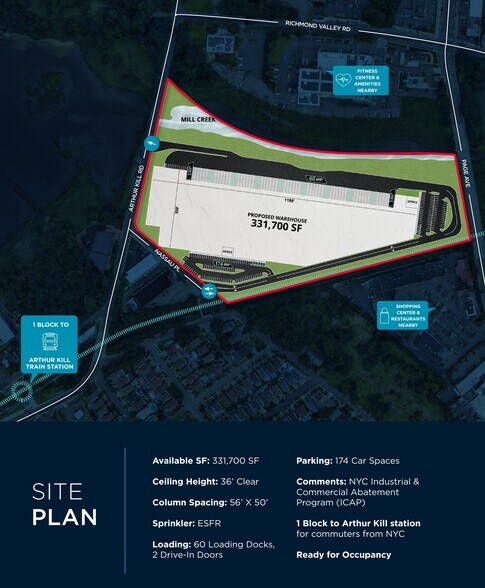 More Photos Of 1 Nassau Pl, Staten Island Warehouse For Lease