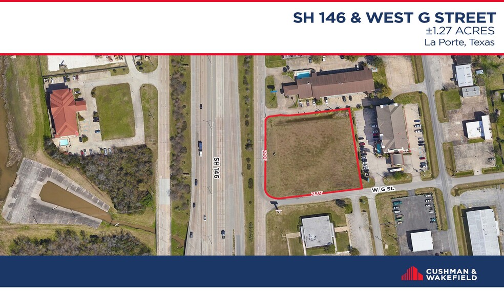 Primary Photo Of SH 146 & West G Street, La Porte Land For Sale