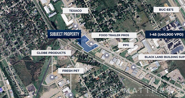 Primary Photo Of 1201 S Kaufman St, Ennis Auto Dealership For Sale