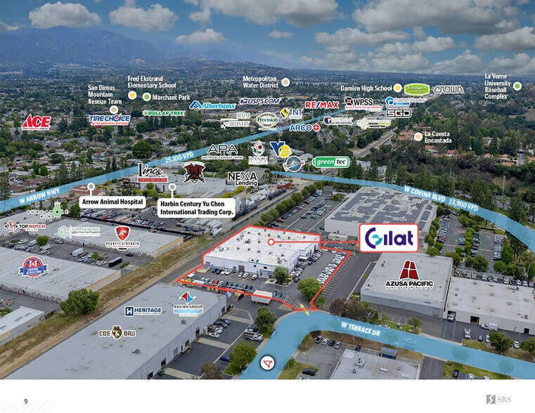 More Photos Of 541-545 W Terrace Dr, San Dimas Warehouse For Sale