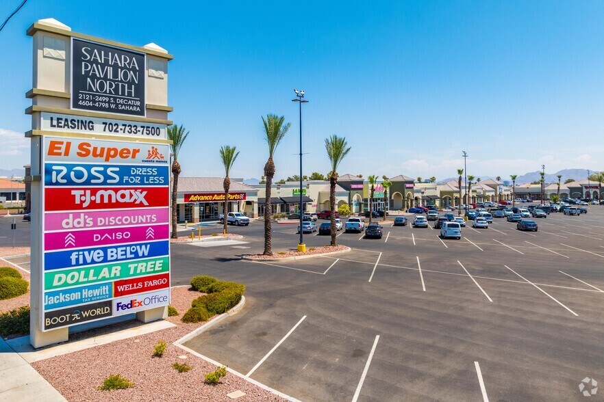Primary Photo Of 4604-4798 W Sahara Ave, Las Vegas Unknown For Lease