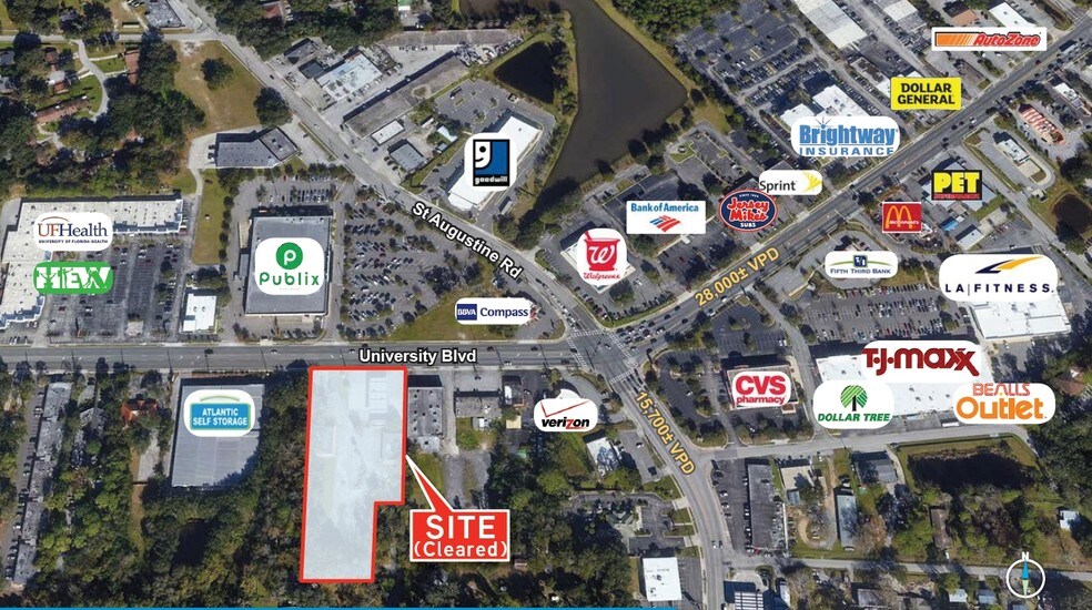Primary Photo Of 2890 University Blvd W, Jacksonville Land For Sale