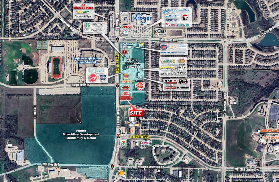 More Photos Of 6836 Blue Mound Rd, Fort Worth Land For Lease