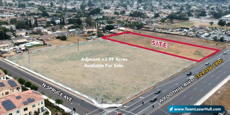 Primary Photo Of NEQ W. Foothill Blvd. & N. Spruce Ave., Rialto Land For Sale