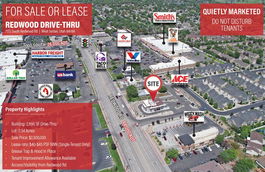 Primary Photo Of 7173 S Redwood Rd, West Jordan Freestanding For Lease