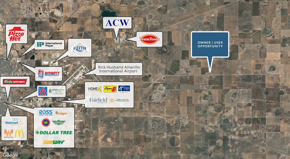 More Photos Of I-40 @ FM 2373, Panhandle Land For Sale