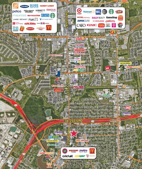 More Photos Of 2000 Garth Rd, Baytown Drugstore For Lease