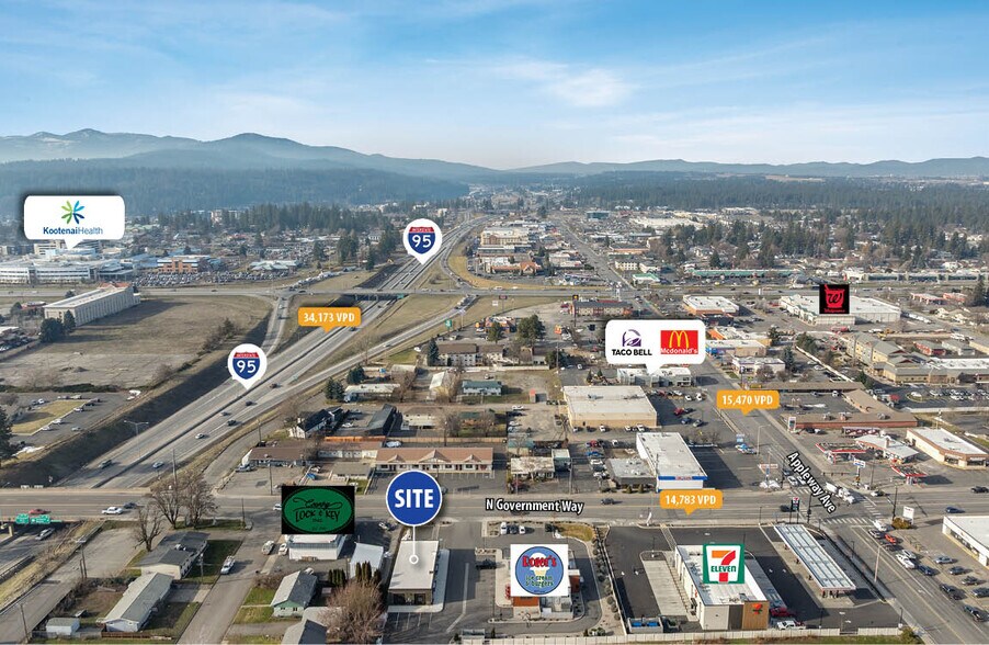 More Photos Of 2410 N Government Way, Coeur d'Alene General Retail For Lease
