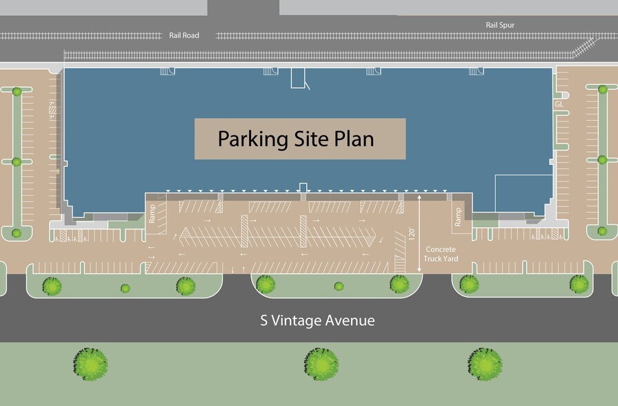 More Photos Of 1040 S Vintage Ave, Ontario Warehouse For Lease