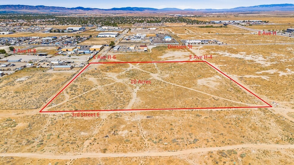 Primary Photo Of Division St/E Ave H4, Lancaster Land For Sale