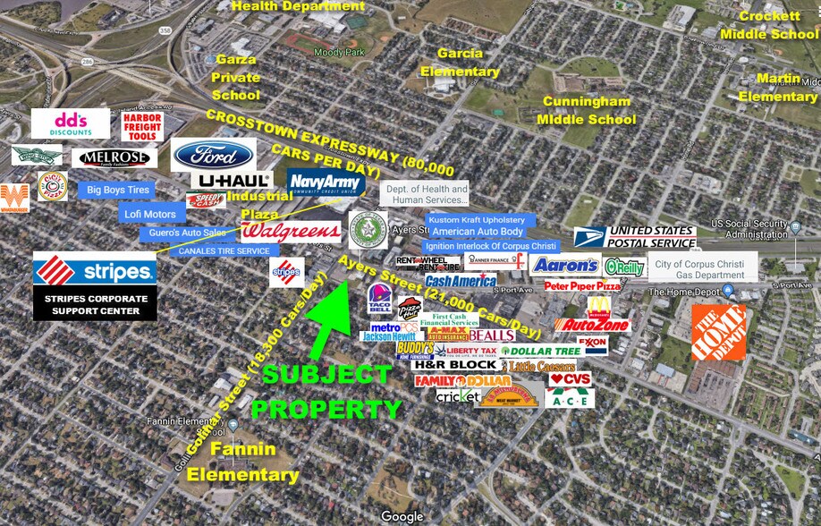 More Photos Of 4444 Ayers St, Corpus Christi Freestanding For Lease