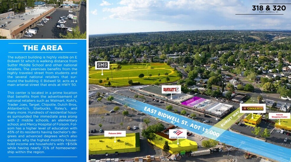 More Photos Of 318-328 E Bidwell St, Folsom Freestanding For Lease