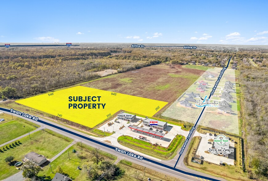 Primary Photo Of 0 Swan Lake and Duckwater, Bossier City Land For Sale