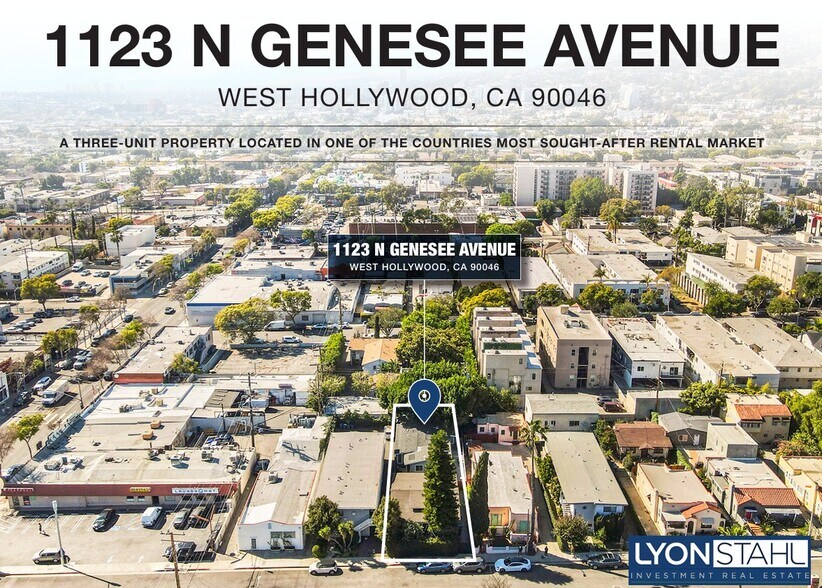 Primary Photo Of 1123 N Genesee Ave, West Hollywood Apartments For Sale