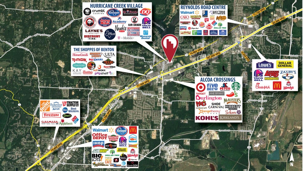 More Photos Of 20790 Interstate 30 N, Benton Storefront For Lease