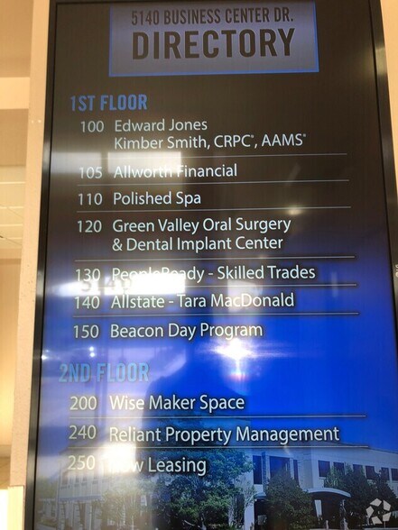 More Photos Of 5140 Business Center Dr, Fairfield Office For Lease