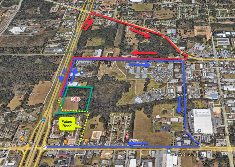 More Photos Of TBD TBD NW 37th Ave. Ave, Ocala Distribution For Lease