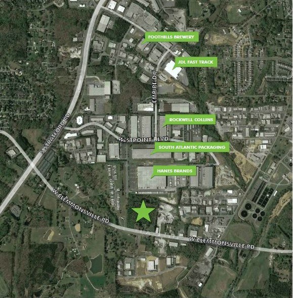 Primary Photo Of 2675 Annapolis Dr, Winston-Salem Distribution For Lease