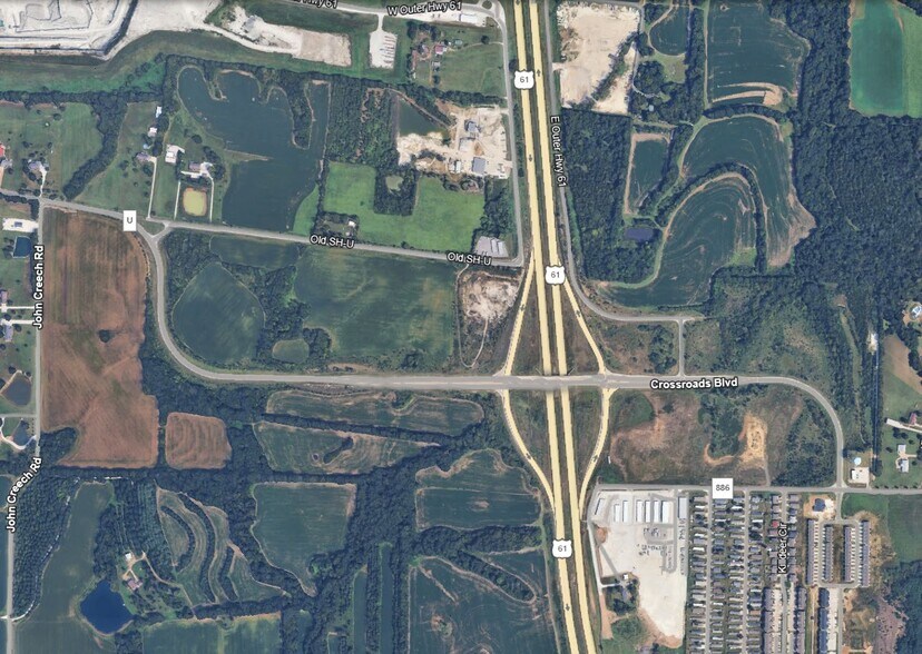 More Photos Of Hwy 61 @ Crossroads Blvd, Moscow Mills Land For Sale