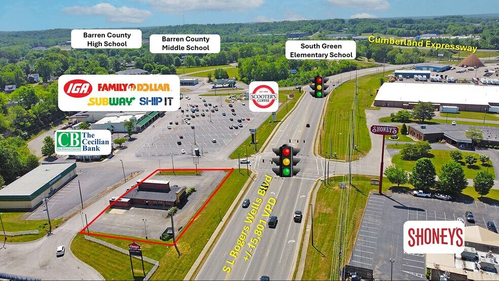 More Photos Of 597 L Roger Wells Blvd, Glasgow General Retail For Lease